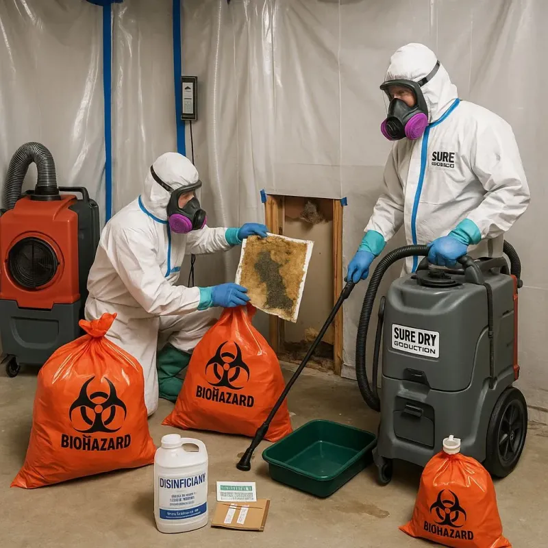 Contaminated Water Handling Protocols process in Sweet Springs, MO