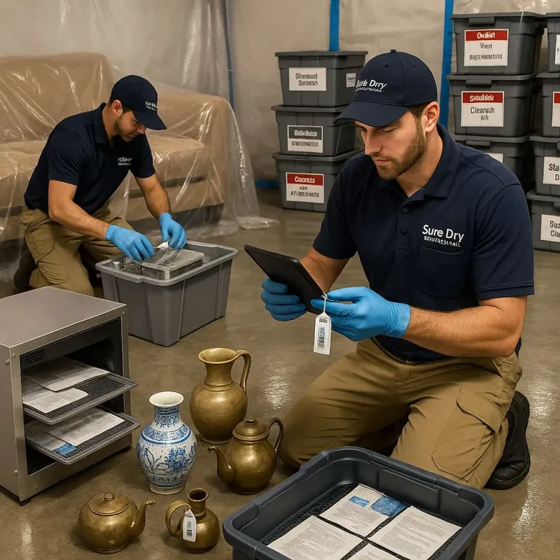 Content Protection and Restoration process in Sweet Springs, MO
